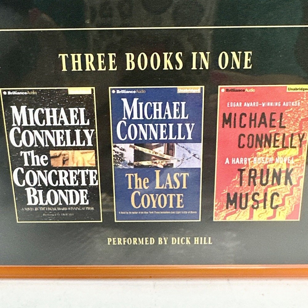 Harry Bosch Ser.: Michael Connelly - Harry Bosch Collection (Books 3,4 And 5)‎ : - Picture 2 of 7